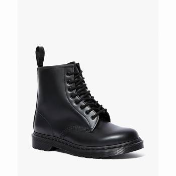 Dr Martens Férfi 1460 Mono Smooth Bőr Lace Up Bakancs Fekete